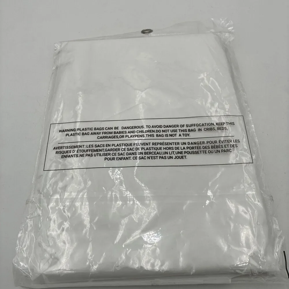 Full Size Fitted Mattress Cover White 54